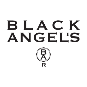 Black Angel's Bar logo, Old Town Square, Prague