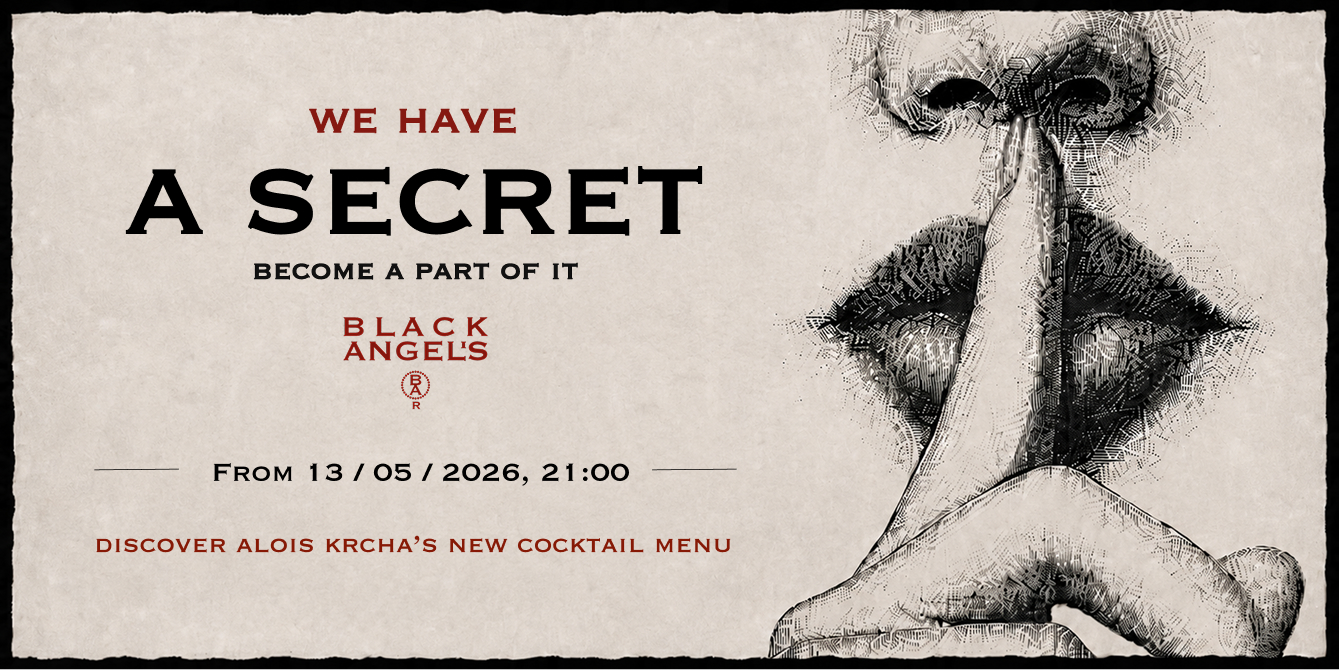 Black Angel's Bar in Prague - New Alois Krcha menu