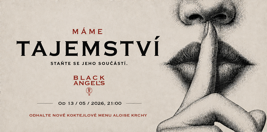 Nové koktejlové menu Black Angel's Bar - Nejlepší koktejlový bar v Praze