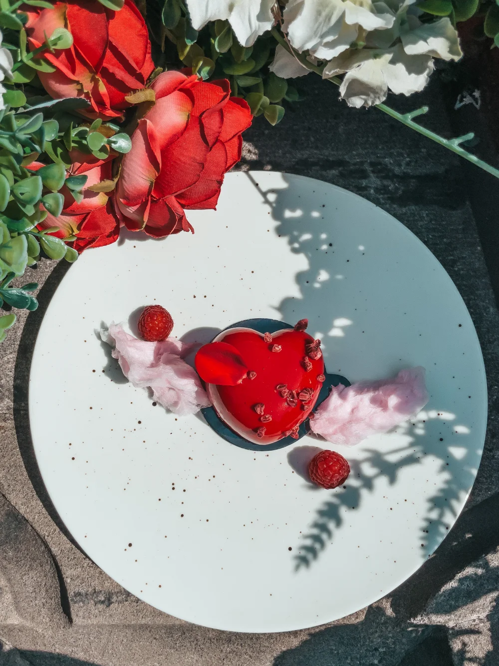 Valentýnský dezert Srdce, Deer restaurant 24