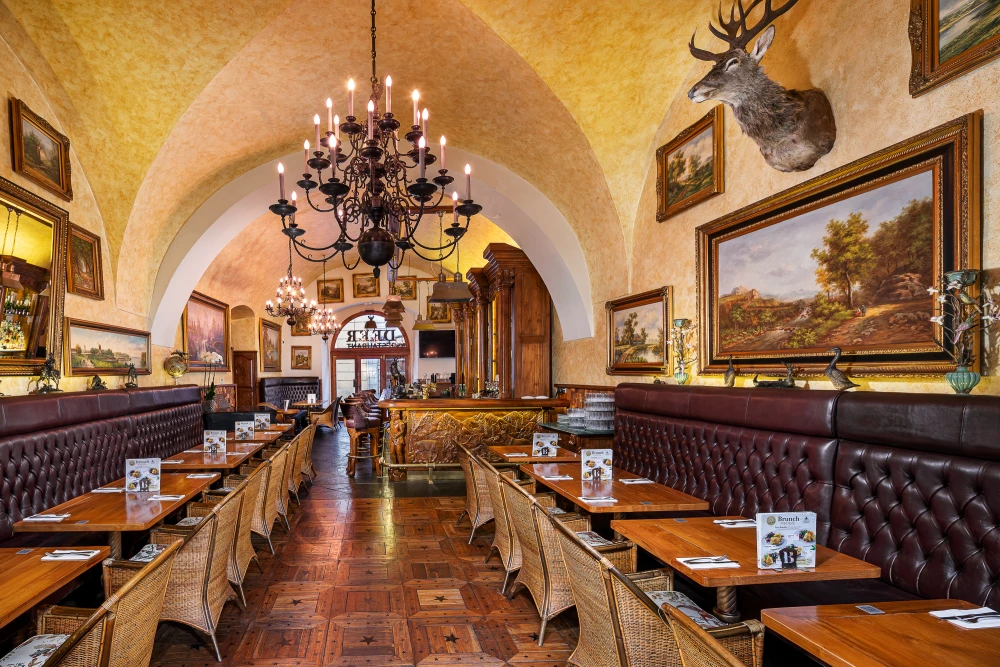 Interiér restaurace Deer