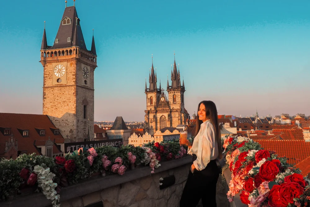 Dárkový voucher do Terasy U Prince – Večer nad Prahou