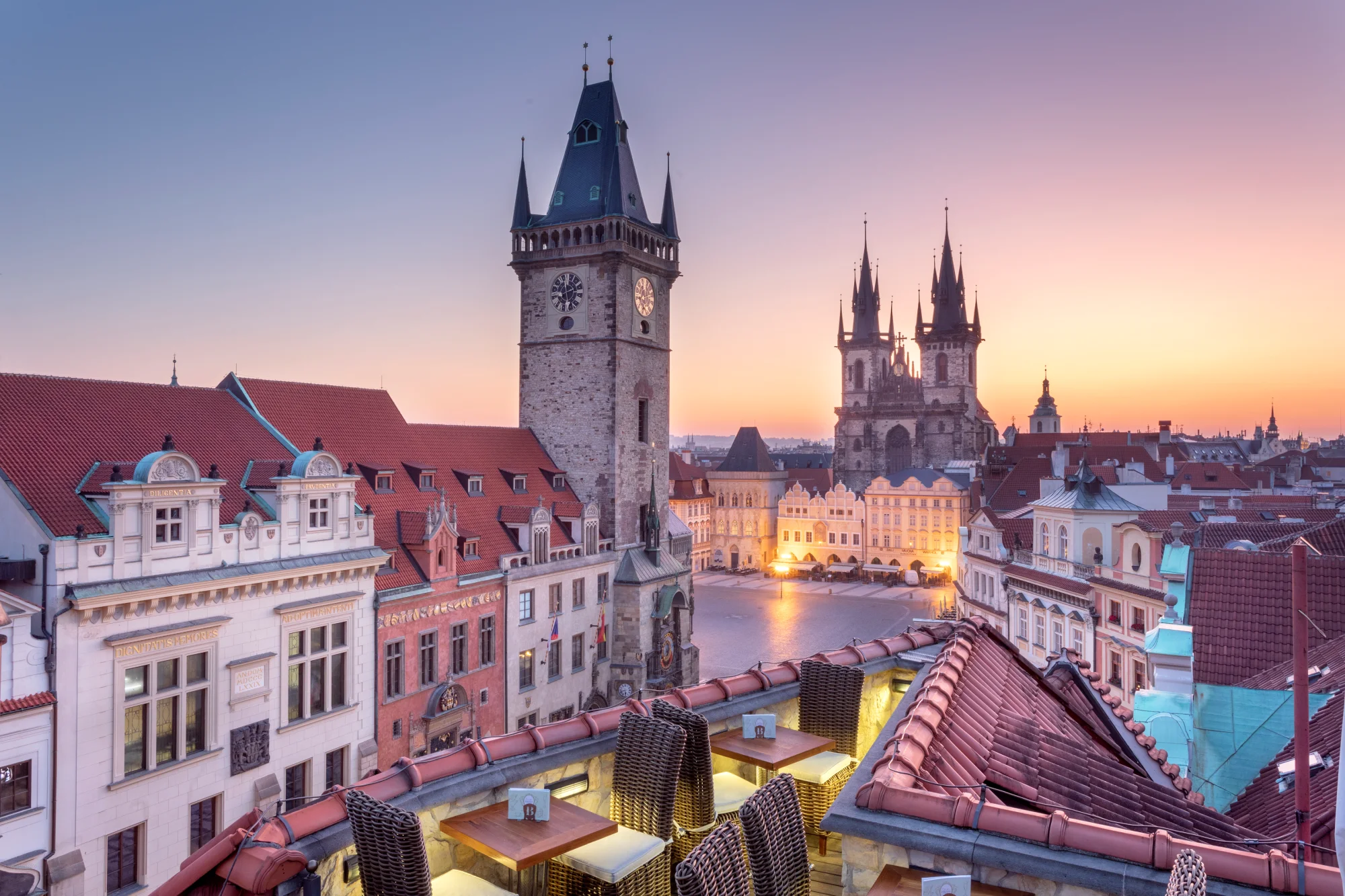 Výhled na Prahu jedna