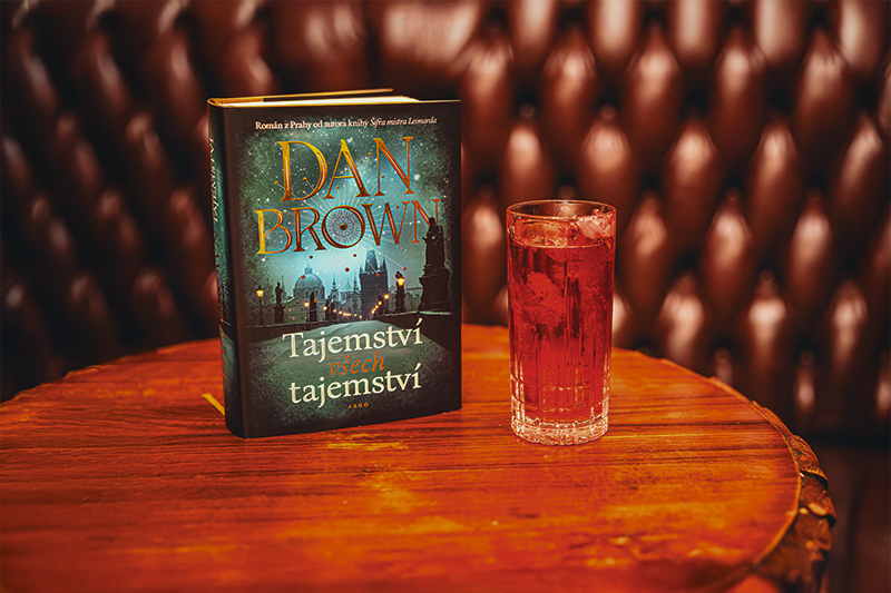 Speciální koktejlové menu Dan Brown