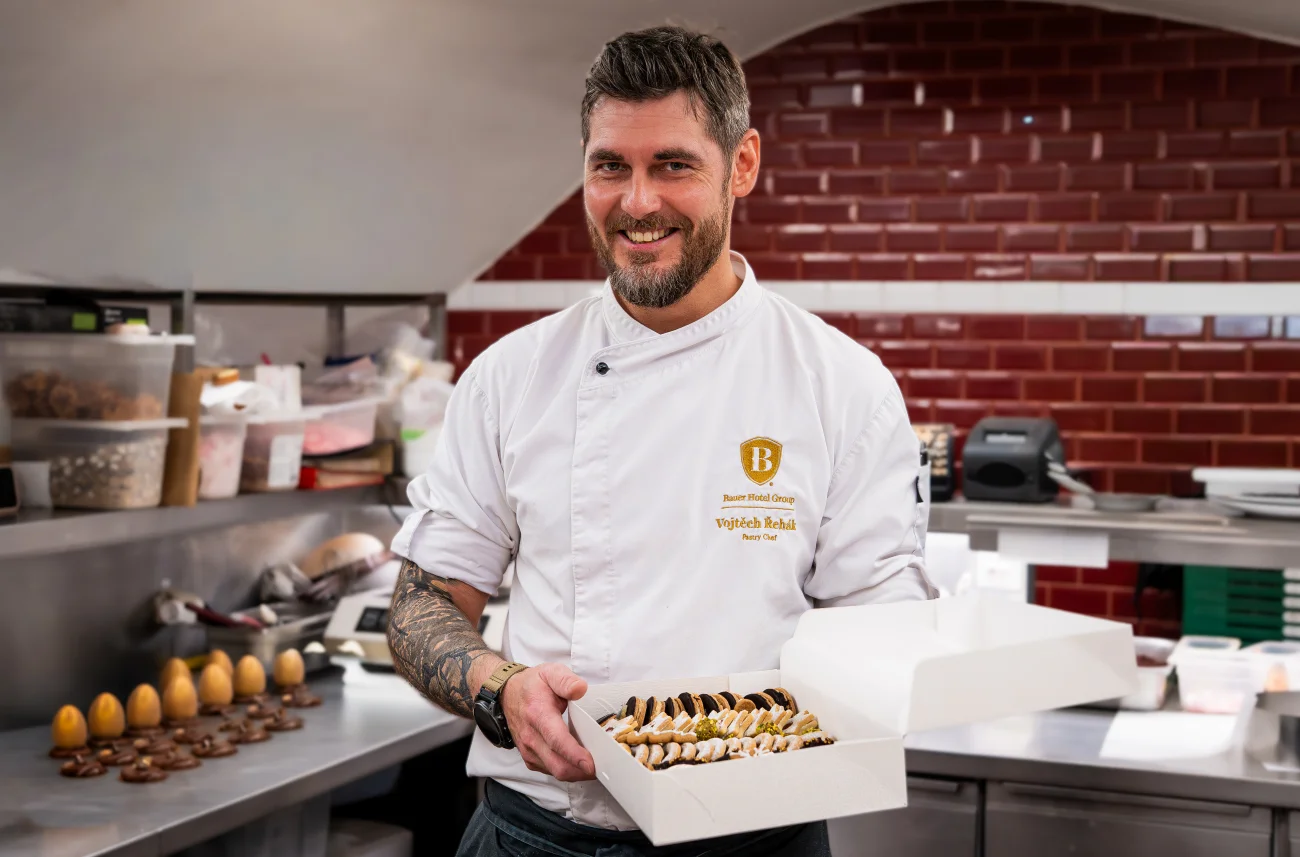 Vojta Řehák, šéfcukrář BHG